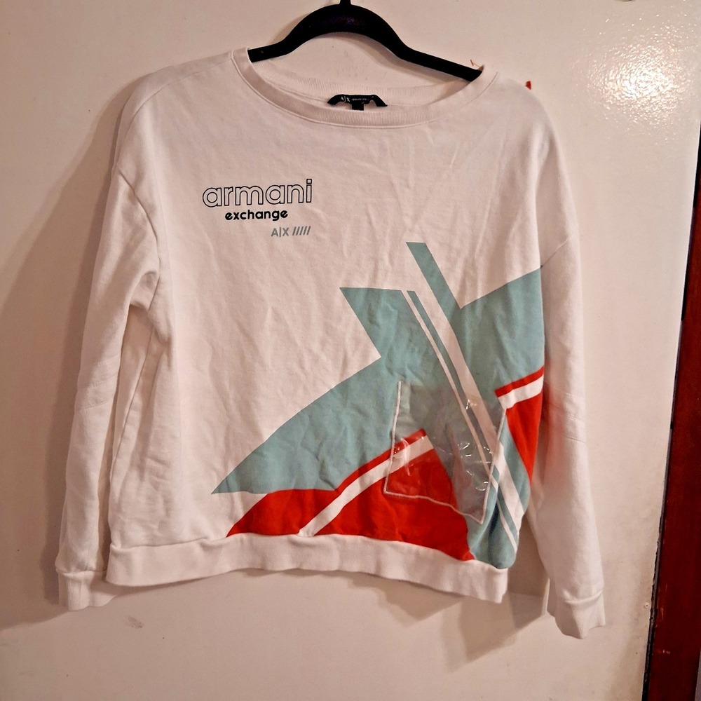 Armani Exchange AX Graphic Sweatshirt L EUC